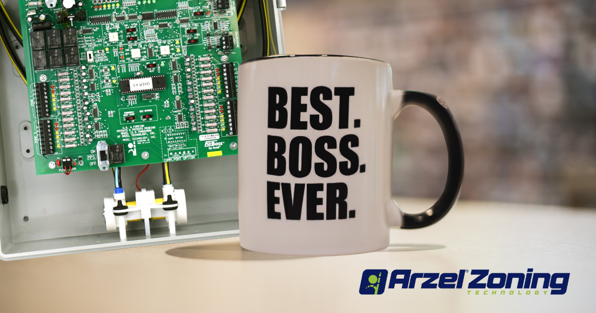 AirBoss Flexible Zone Control Panel Arzel Zoning