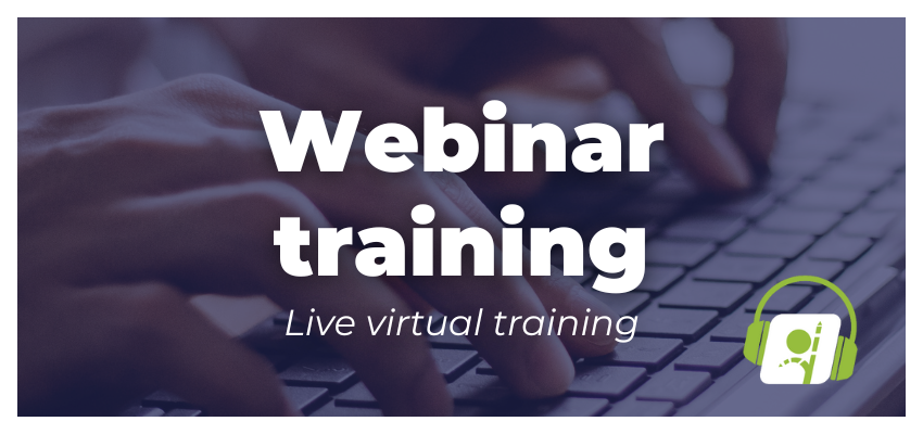 webinar training - live virtual training