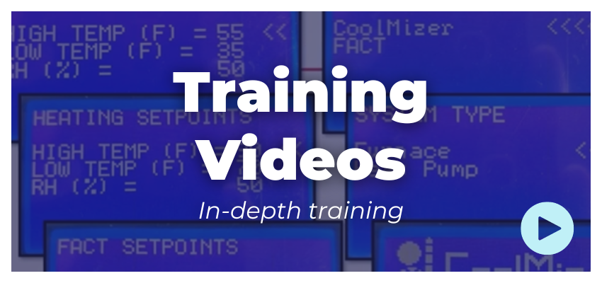 Training videos, in-depth training