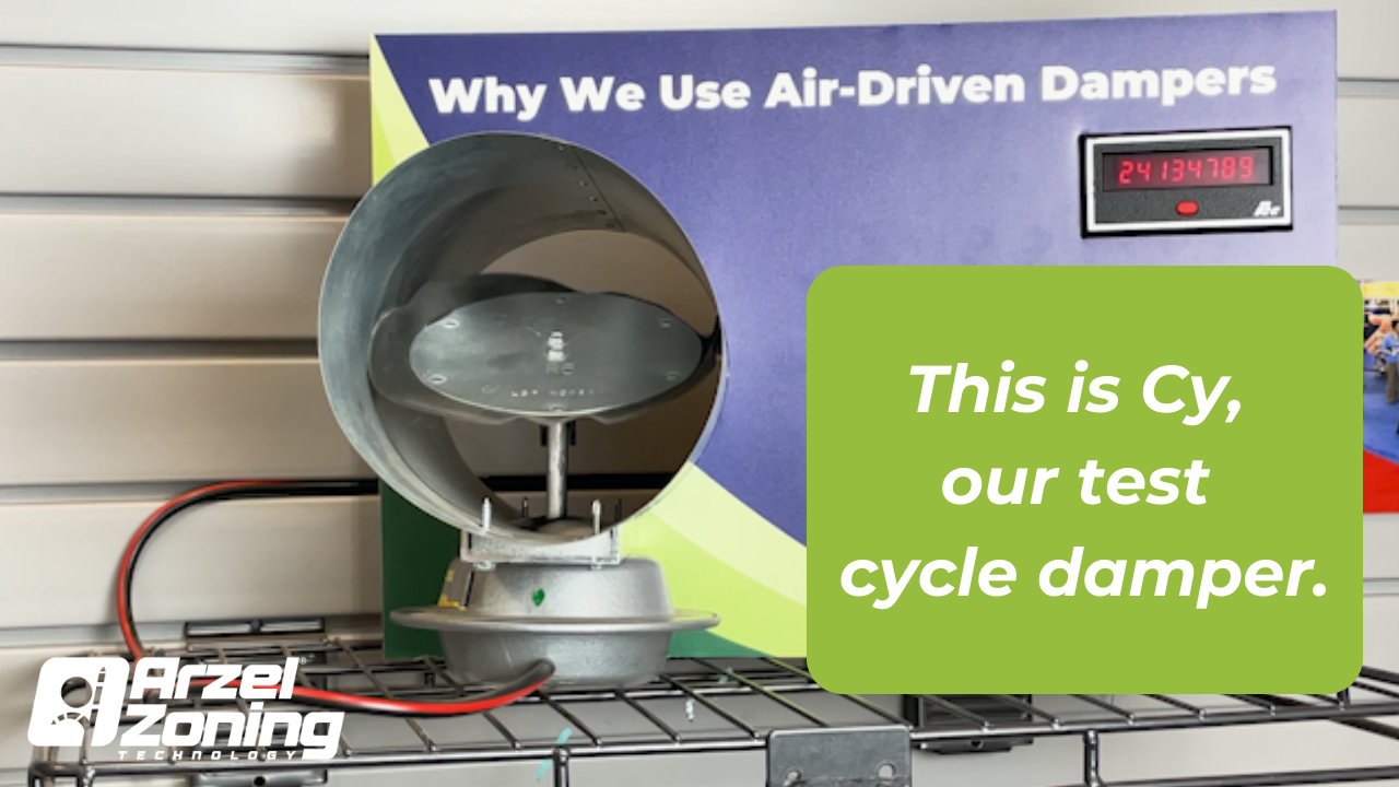 Why We Use Air-Driven Dampers at Arzel Zoning - Arzel Zoning