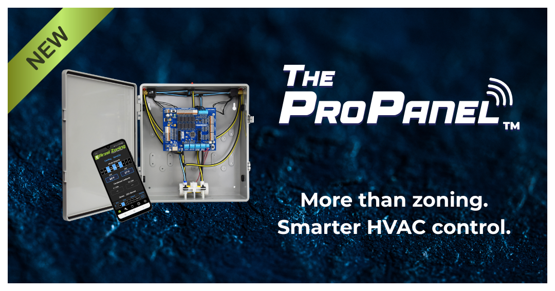NEW! The Pro Panel by Arzel Zoning Technology
