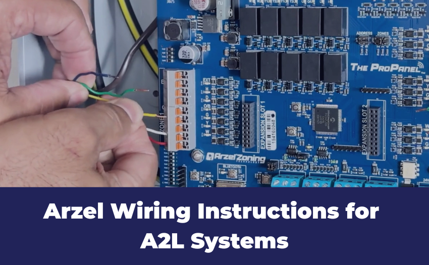 Arzel Wiring Instructions for A2L Systems