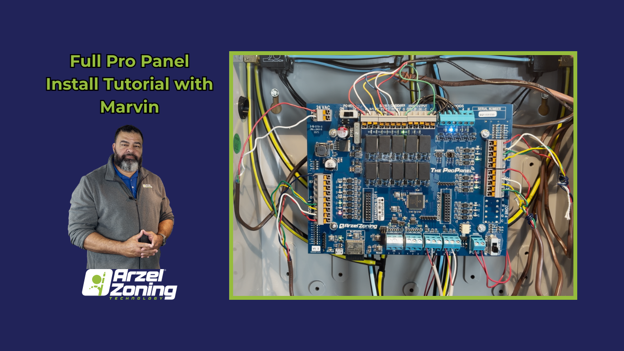 All the Steps you Need to Know to Install the Pro Panel - Arzel Zoning